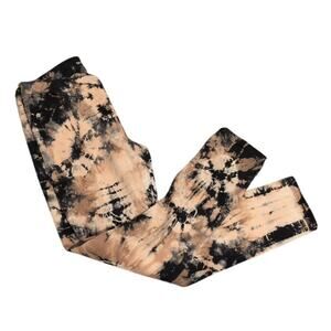 Michael Kors Tie-Dye Pants – Black & Brown, Size 6